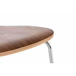 Silla Apilable Aaron Nogal
