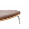 Silla Apilable Aaron Nogal