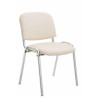 Silla De Conferencia Ken Chrom Crema