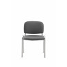 Silla De Conferencia Ken Chrom Gris