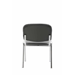 Silla De Conferencia Ken Chrom Gris