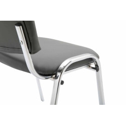 Silla De Conferencia Ken Chrom Gris