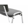 Silla De Conferencia Ken Chrom Gris