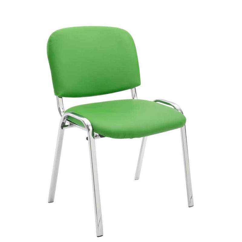 Silla De Conferencia Ken Chrom Verde