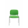 Silla De Conferencia Ken Chrom Verde