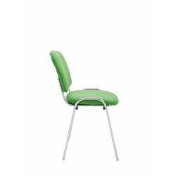 Silla De Conferencia Ken Chrom Verde