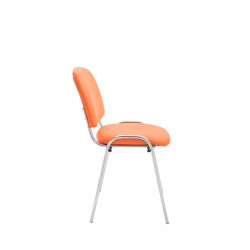 Silla De Conferencia Ken Chrom Naranja