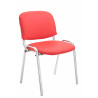 Silla De Conferencia Ken Chrom Rojo