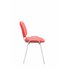 Silla De Conferencia Ken Chrom Rojo