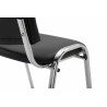 Silla De Conferencia Ken Chrom Negro