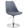 Silla De Comedor Maverick Cromado,Gris