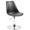 Silla De Comedor Maverick Cromado,Negro