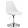 Silla De Comedor Maverick Cromado,Blanco