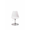 Silla De Comedor Maverick Cromado,Blanco