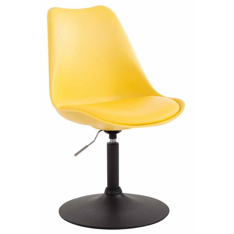 Silla De Comedor Maverick Negro,Amarillo