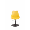 Silla De Comedor Maverick Negro,Amarillo