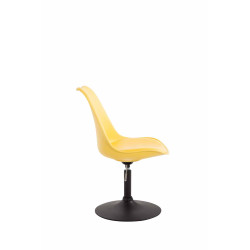 Silla De Comedor Maverick Negro,Amarillo