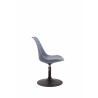 Silla De Comedor Maverick Negro,Gris