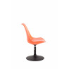Silla De Comedor Maverick Negro,Naranja