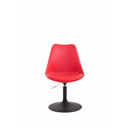 Silla De Comedor Maverick Negro,Rojo