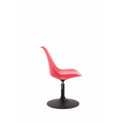 Silla De Comedor Maverick Negro,Rojo