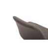 Silla De Comedor Maverick En Tela Gris oscuro,Negro