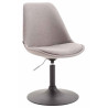 Silla De Comedor Maverick En Tela Gris,Negro