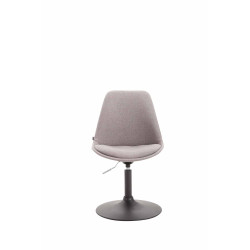 Silla De Comedor Maverick En Tela Gris,Negro
