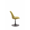 Silla De Comedor Maverick En Tela Verde,Negro