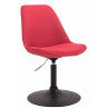 Silla De Comedor Maverick En Tela Rojo,Negro