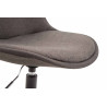 Silla De Comedor Maverick En Tela Gris oscuro,Cromado