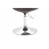 Silla De Comedor Maverick En Tela Gris oscuro,Cromado