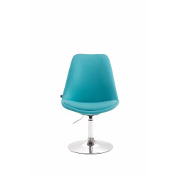 Silla De Comedor Maverick Azul,Cromado