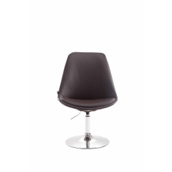 Silla De Comedor Maverick Marrón,Cromado