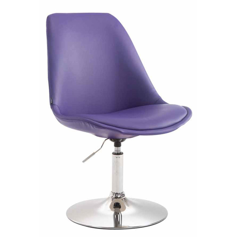 Silla De Comedor Maverick Lila,Cromado
