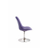 Silla De Comedor Maverick Lila,Cromado