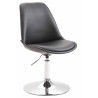 Silla De Comedor Maverick Negro,Cromado