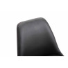 Silla De Comedor Maverick Negro,Cromado