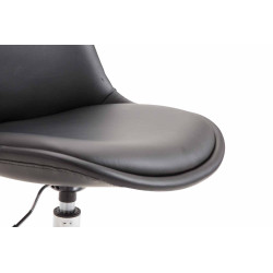 Silla De Comedor Maverick Negro,Cromado