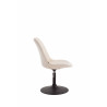 Silla De Comedor Maverick Crema,Negro
