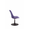 Silla De Comedor Maverick Lila,Negro