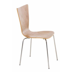 Silla Apilable Aaron Roble