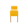 Chaise Longue Cleopatra Tapizado en Tela Amarillo,Antiguo claro