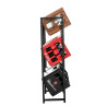 Estantería para cajas Lennert XL,Negro