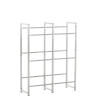 Estantería para cajas Lennert XL,Acero inoxidable