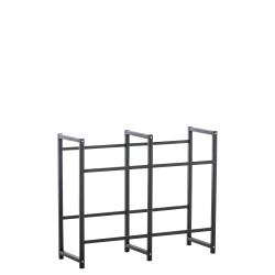 Estantería para cajas Lennert L,Negro