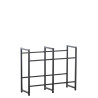 Estantería para cajas Lennert L,Negro
