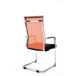 Silla De Conferencia Brenda V2 Naranja