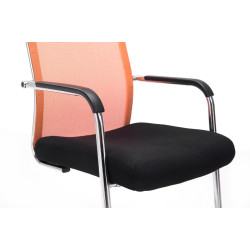 Silla De Conferencia Brenda V2 Naranja