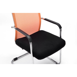 Silla De Conferencia Brenda V2 Naranja
